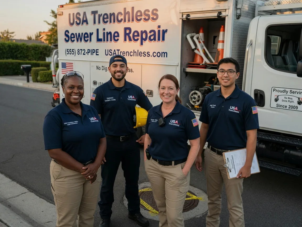 Sewer Line Repair company in Paoli, OK
